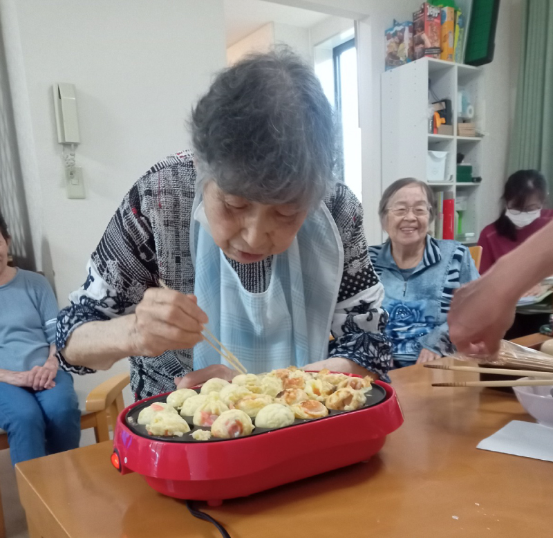 スマイルたこ焼きパーティー🎉