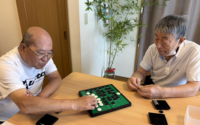 両者とも真剣な眼差し🤔接戦でした‼️