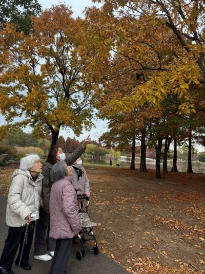 舎人公園へお出かけ